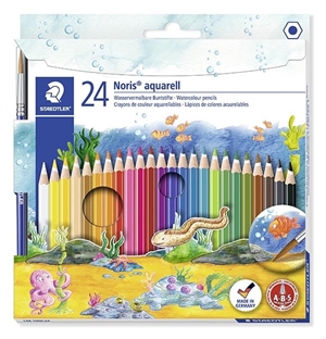 Staedtler Kleurpotlood Noris Club Aquarelset (24)